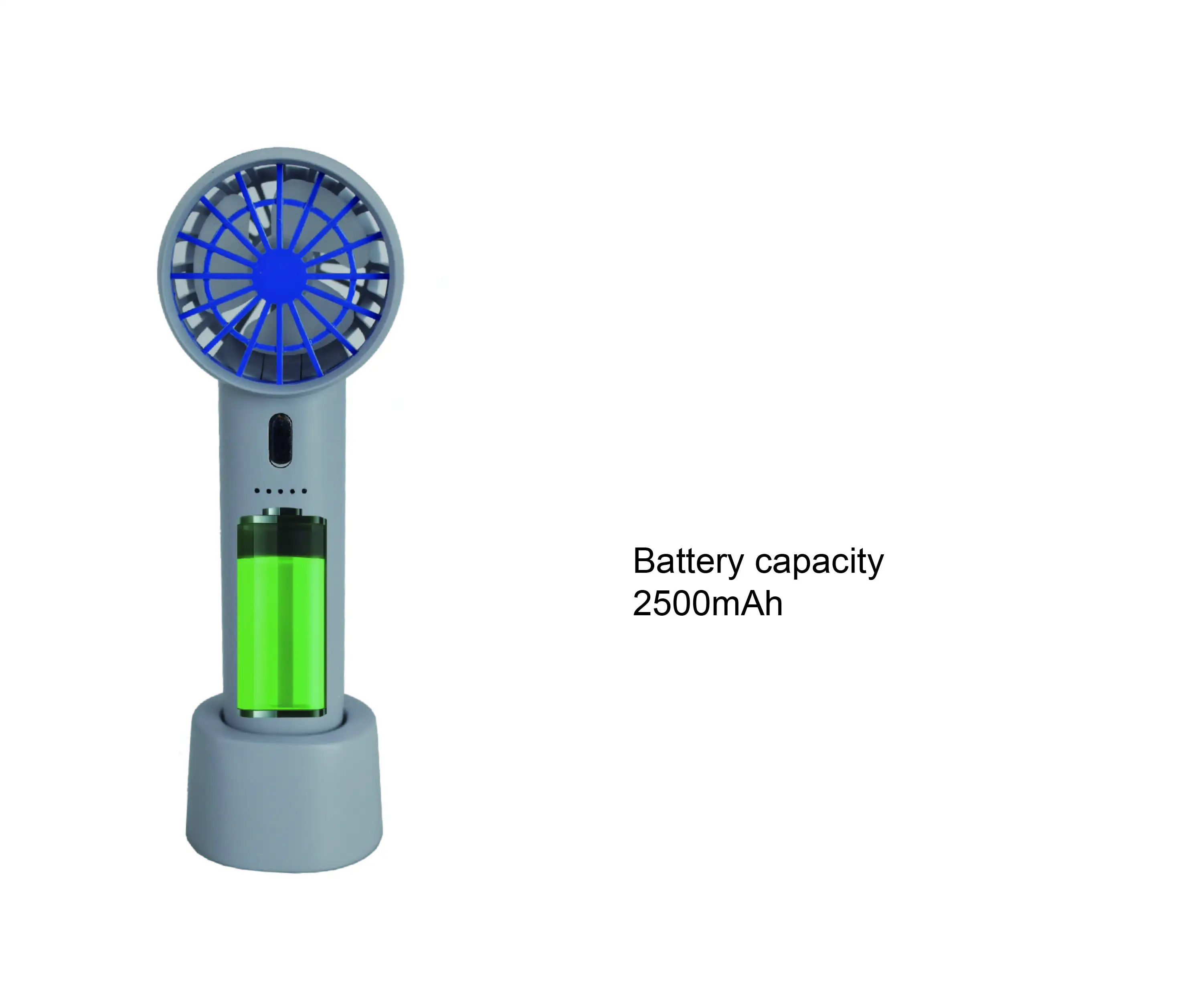 Portable Fan, HANDYMINI, USB, BATTERY - detail 8