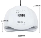 54W LED Light For Nail With UV Lamp Mini led nail lamp For Gel Nail Polish