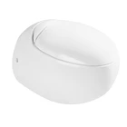 Ceramic wall hung toilet white porcelain bathroom one piece toilet