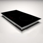 Hone Black Solid Color Granite Countertop Stove 2 Burner Induction Electric Cooker Thermo Fuse For Cooker