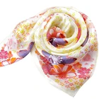 Designer Inspired Neck Silk Small Scarf 65x65 2019