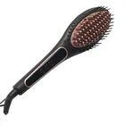 High Quality 2 IN 1 450F PTC Fast Heating Hair Straightener Brush