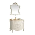 Include Basin Cabinet with Bathroom Antique Luxury French Style Antique Bathroom Vanities Cabinet with Ceramic Basin