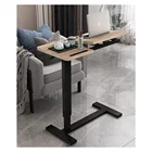 Laptop Table Adjustable Laptop Desk Bedside Adjustable Height Computer Desk Lifting Laptop Table With Wheels