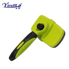 Pet Grooming Brush Comb Dog Self Cleaning Slicker Open Knot Shaving Comb Pet Dog Fur Shedding Brush