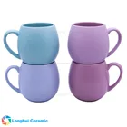 380ml Amazon popular smart contemporary design perfect matte colour crafted promotional ceramic oem cup