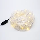 2019 hot usb power Led String Lights Tube Light Flashing For Christmas decoration