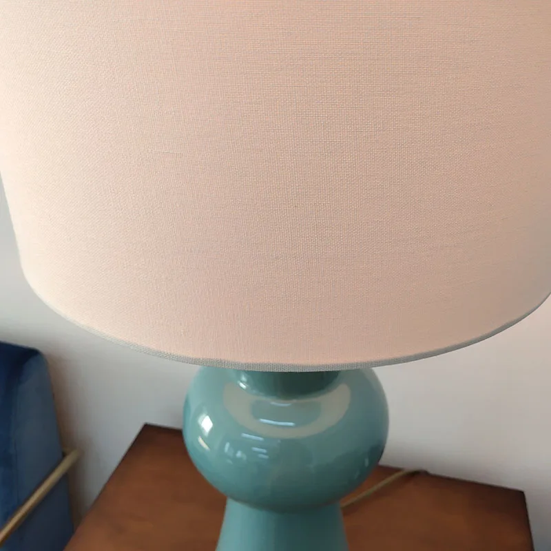 Home decorative chinese porcelain vase table lamp for Home Hotel Bedside Lamp