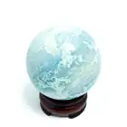 Crystal Ball Crystal Wholesale Natural Blue Calcite Crystal Ball Caribbean Calcite Ball Healing Decorative Gifts