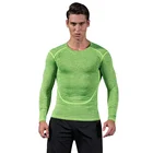 dri fit wholesale compression wear long sleeve t shirt for sport gym fitness shirt