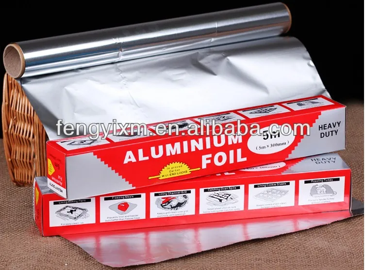 Good quality household food packaging aluminium foil