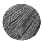 Natural stone dinning table set outdoor composite stone table top