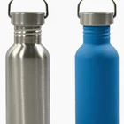 Eco-friendly Portable Single Wall Stainless Steel Sport Water Bottle with Small Mouth
