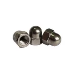 China Wholesale Stainless Steel Domed Cap Nut Hexagon Hex Domed Head Nut M4 M5 M6 DIN1587