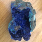 Natural Blue Azurite Mineral Specimens Stone Blue Malachite Crystal Rough Stone