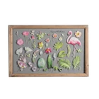 MAYCO Flowers for Art Wall Glass Wall Art Posters and Prints Wall Art Canvas