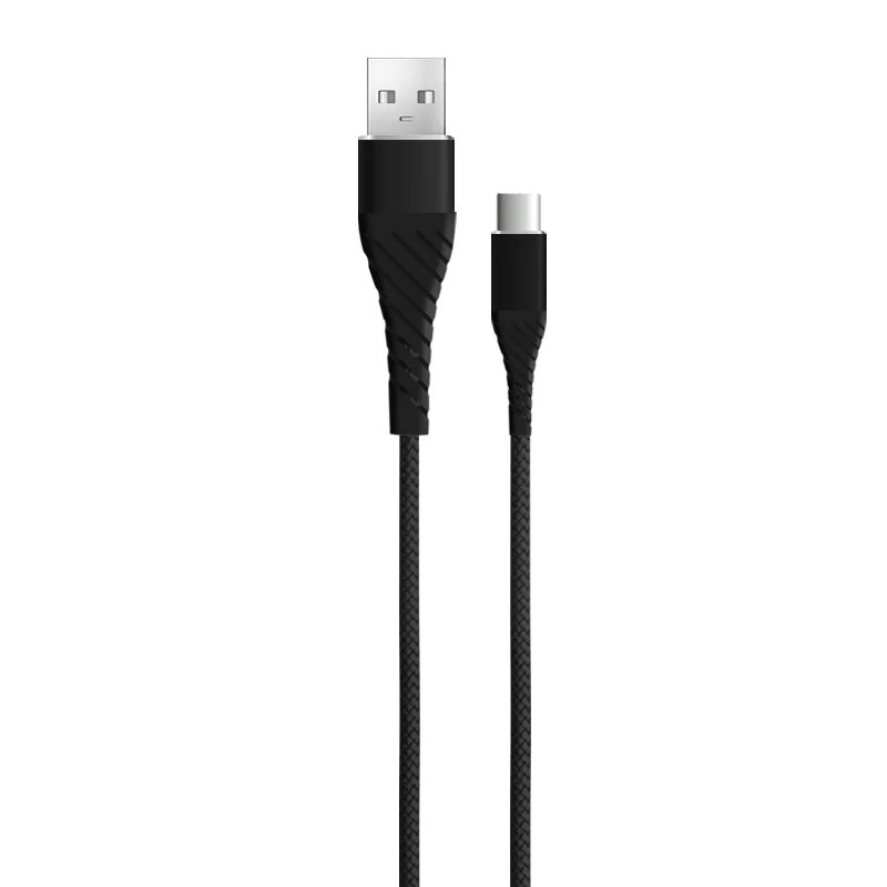 2019 New Style Braided USB Cable 2A Data Cable Phone USB Charging Cable for iPhone, Type C and Samsung - ANKUX.COM