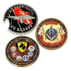 Coin Coin Coin Coin Custom Metal Soft Enamel Military Souvenir Army Commemorative Sports Challenge Coin