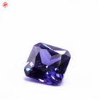 Tanzanite Tanzanite Cubic Zircon Wuzhou 5A Grade Tanzanite Color Square Shape 1.5*1.5mm~5*5mm Cubic Zircon