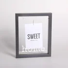 Photo Wall Photo Frame 4"x6" Picture Metal Home Decor Black Hanging Wall Decor Photo Frame