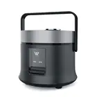 Bear electric cooker 1.1l 2 cups portable mini electric rice cooker 7 in 1 multi cooker