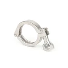 Casting Sanitary Clamp 13MHHM Stainless Single Pin Heavy Duty Sanitary TC Clamp