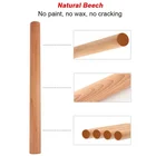 Rolling Pin Customized Logo Eco Friendly Kitchen Wooden Handle Beech Wood Rolling Pin