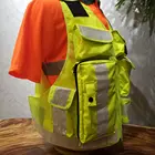 Hi vis adjustable waist and shoulder oxford Paramedical vest