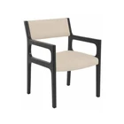 DC-1087 High Quality Solid Wood Leather Chair