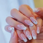 Tips Factory Press On Nails Ins Hot Sale Custom Private Label Coffin Nail Tips Press On Nails