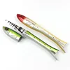 Uniker 3 Color 1.6m Mini Fish Shape Pen Fishing Rod, Children Funny Ice Fishing Rods, Portable Saltwater Fish Pole