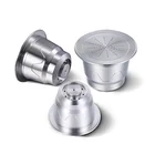 Compatible Nespresso Machine Refillable Reusable Espresso Coffee Pod Stainless Steel Capsule