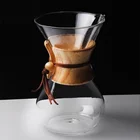 Coffee Newstyle Pour Over Maker Glass Thermos Tea Coffee