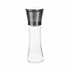 Eco-Friendly Stainless steel Salt or Pepper Grinder Glass Body Seasoning Bottle