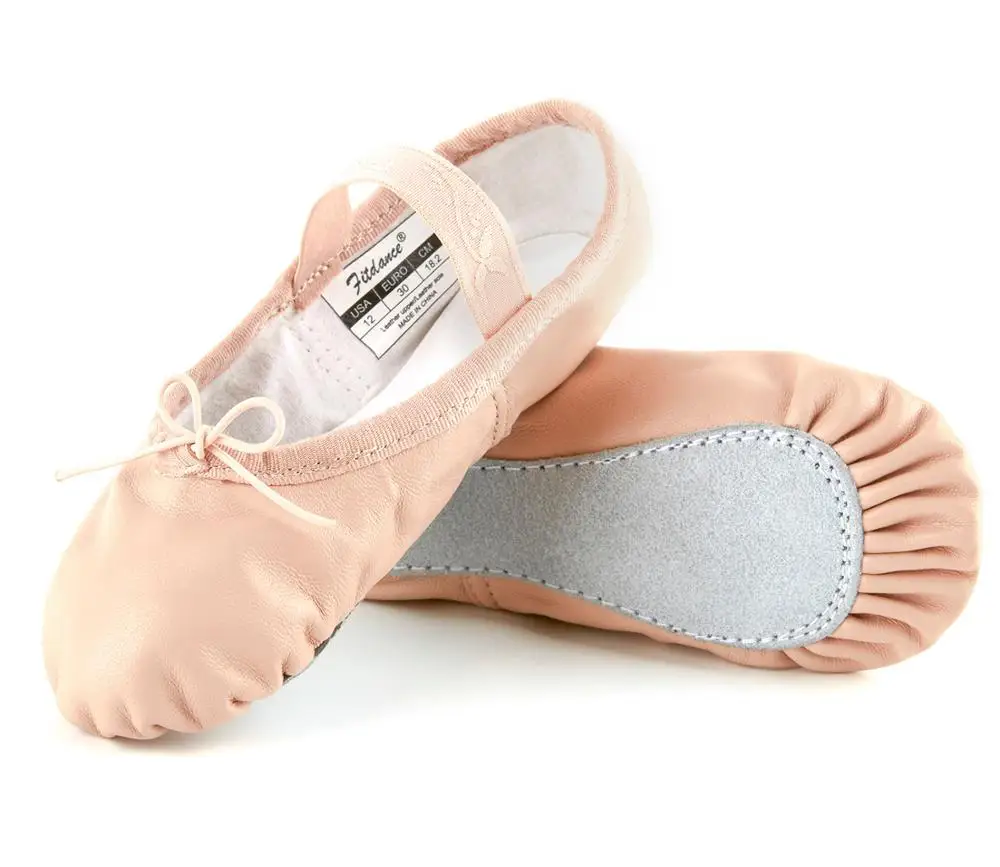 Custom Full Sole Leather Ballet Slipper 