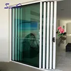 Australia USA Exterior Position used commercial glass doors low-e patio doors sliding door aluminium