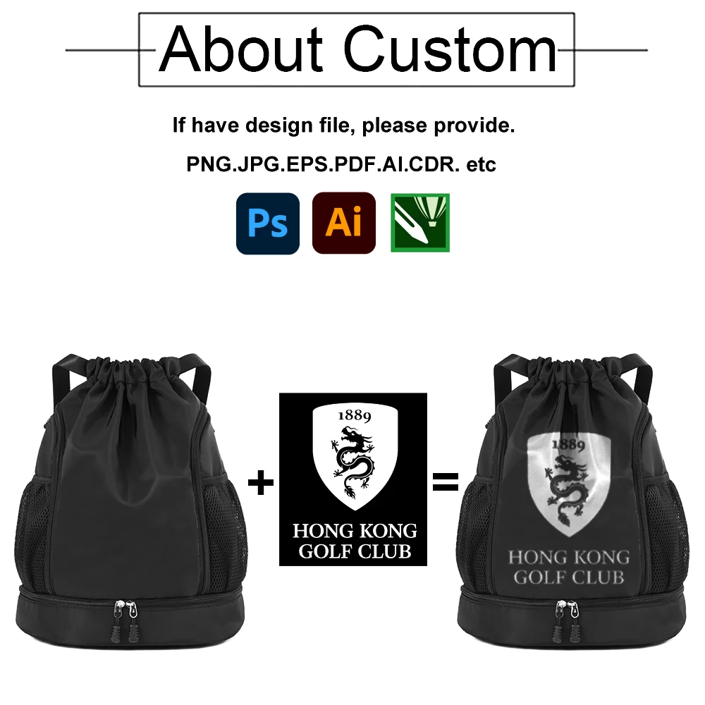 Custom gym draw string sport portable nylon oxford drawstring bag with logo Custom gym draw string sport portable nylon oxford drawstring bag with logo