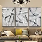 Abstract Modern Line Art 100% Hand Painted Oil Painting on Canvas Wall Art Decor Home Decoration For Living Room