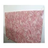 Solid Surface Pink Rose Quartz Stone Countertops Table Top