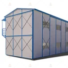 Cheap price portable prefab worker dormitory home prefabricated light steel frame house for construction site