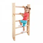 Equipment Children Exercise Equipment Fun Activity Rack Clibing Wood Wall