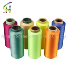 Polyester Yarn DTY Polyester Dope Dyed Yarn 75D SD NIM For Bedspread