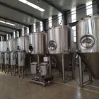 Wine System Stainless Fermenter Wine Fermentation Tanks 304 Stainless Steel Fermentation System