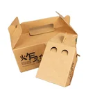 Food Box Korean Fried Wings Chicken Nuggets Chicken Chop Disposable Food Packaging Boxes French Fries Packaging Box