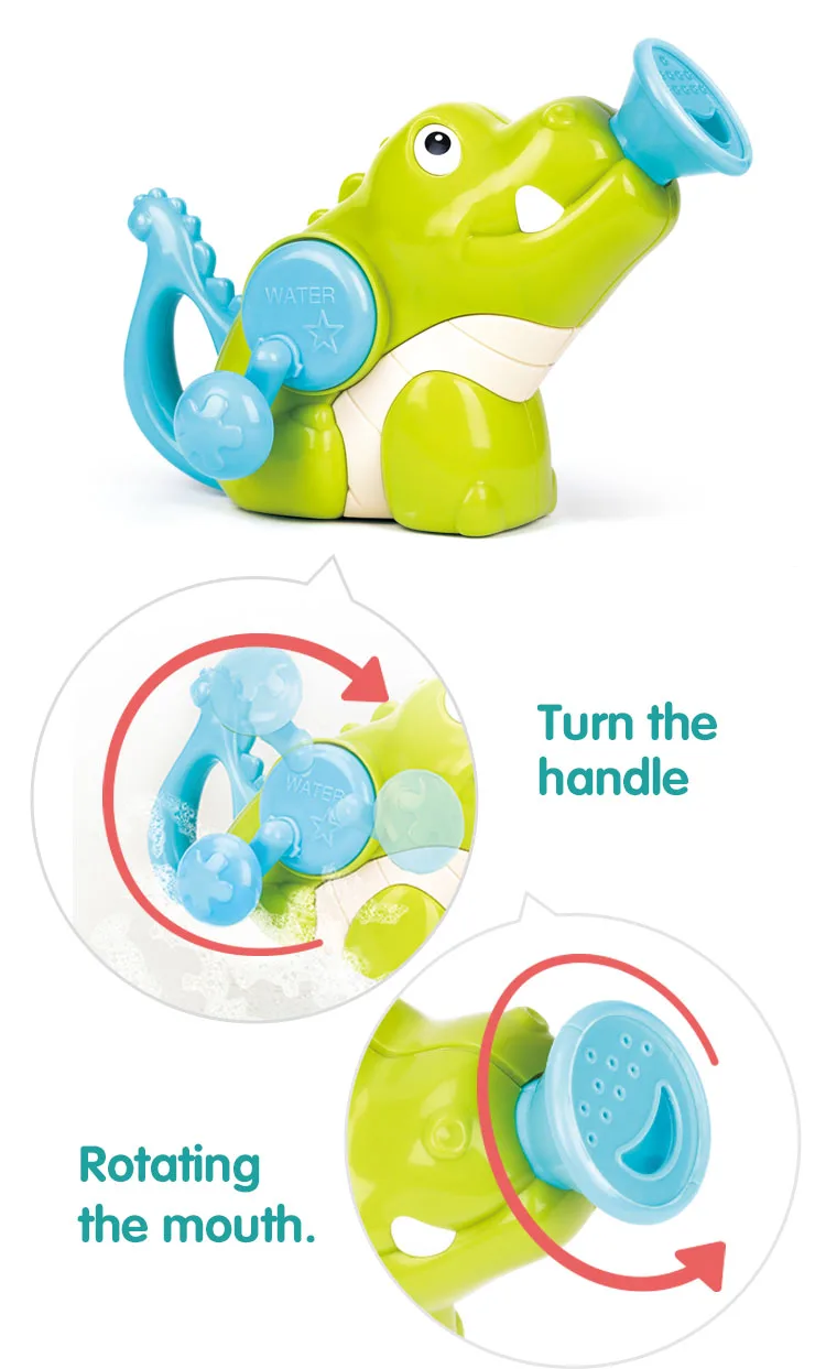 baby boy shower gift boxes hand sprinkling water