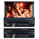 Din Car Dvd FY8006 Single Din Car DVD Player With Retractable 7" TFT Touch Screen