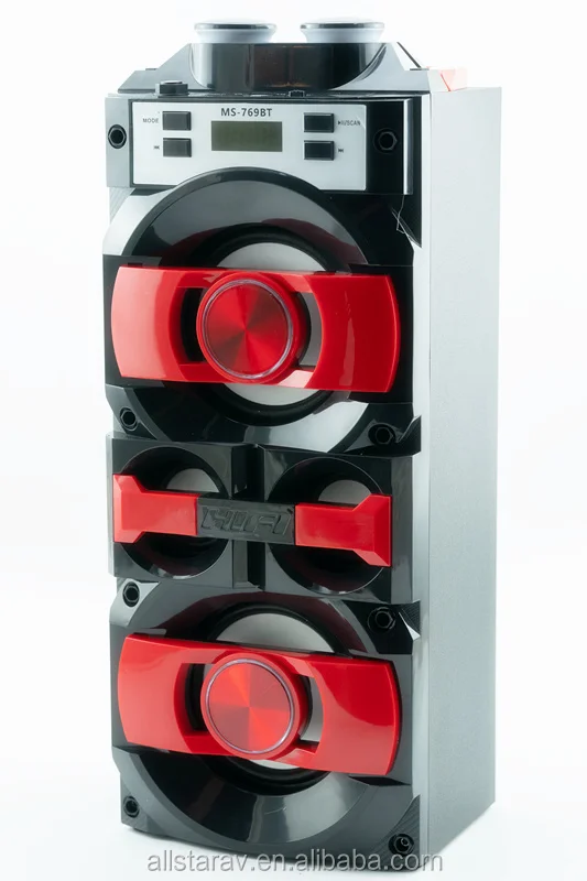 2019 NEW MS SPEAKER WIRELESS MP3 PORTABLE BLUETOOTH SPEAKER STEREO WITH USB/SD/BT/FM, VOLUME KNOB , REMOTE , KARAOKE SPEAKER - ANKUX.COM