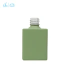 Glass Bottle White Glass Nail Polish Bottle