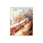 DIY Oil Painting by Numbers train start off Art Picture