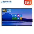 Digital Interactive Whiteboard 75" Inch Digital Writing Board Smart Interactive Whiteboard For Meeting Room